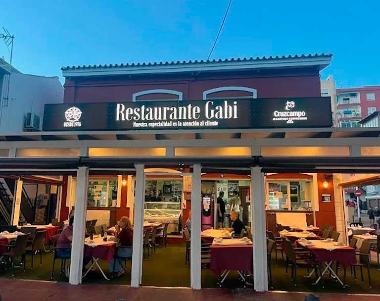 Comida junto al mar en El Palo